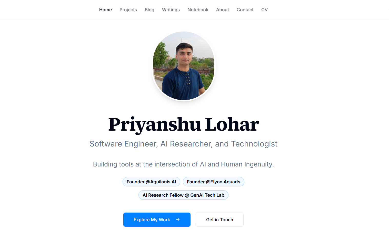 Personal Website